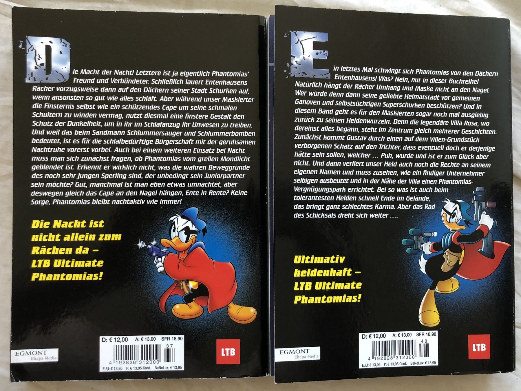 Fumetti: 12x LTB - Ultimate Phantomias – Usato da Schaffhausen venduto da durruti 5