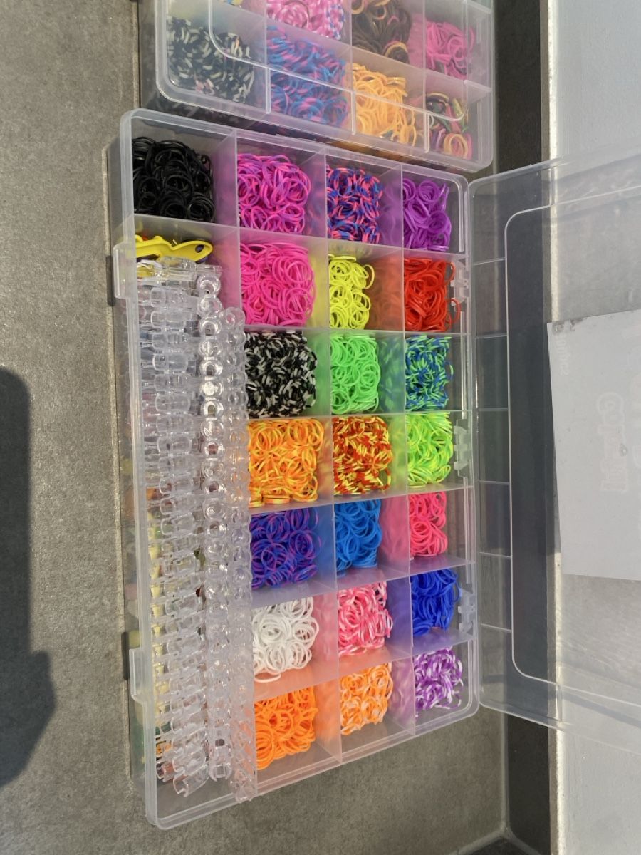 Kit bricolage: Loom Bands Doppel Making Kit – Usato da Engelburg venduto da Patmar 1
