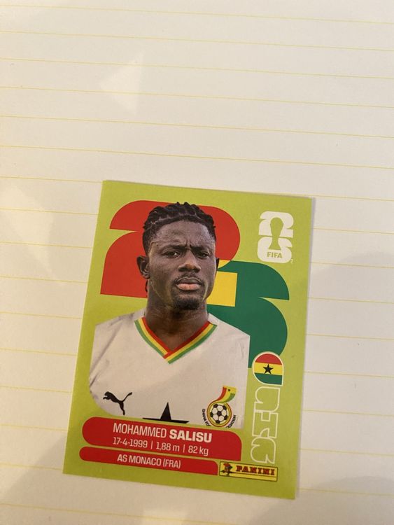 Panini Sticker FIFA 2026 - Mohammed Salisu GHA 4 (Neu (gemäss ...