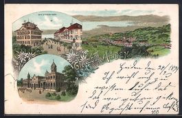 Litho Heiden, Hotel und Pension Krone, K