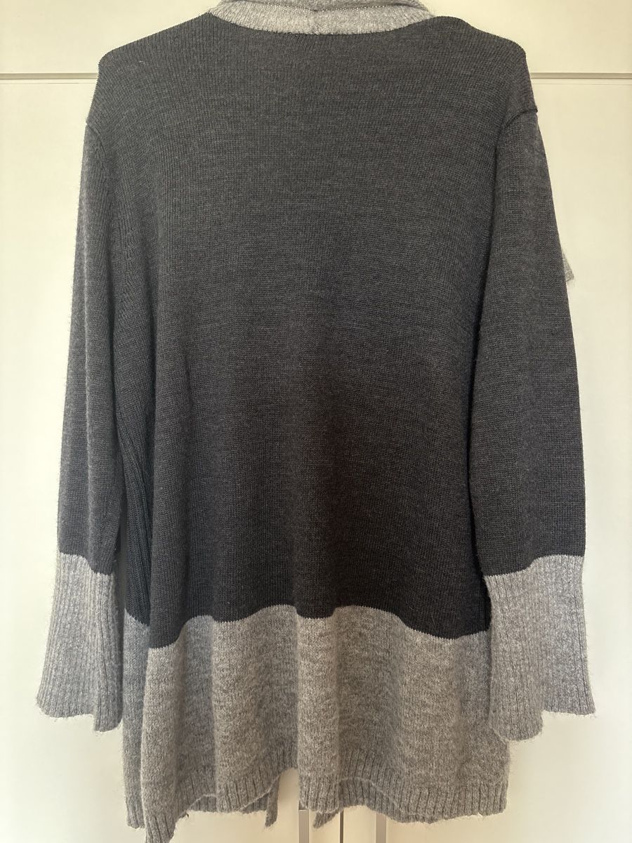 Gerry Weber Giacche: Gerry Weber Edition Strickjacke, Grösse 46, Grau/Schwarz – Usato da langenthal venduto da rundholz7 2