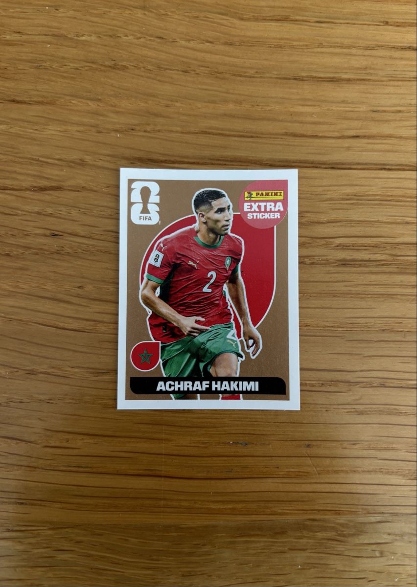 Panini Sammelbilder & Trading cards: Panini Extra Sticker - Achraf Hakimi - Bronze – Neu (gemäss Beschreibung) aus Wolhusen von AlpenVibe