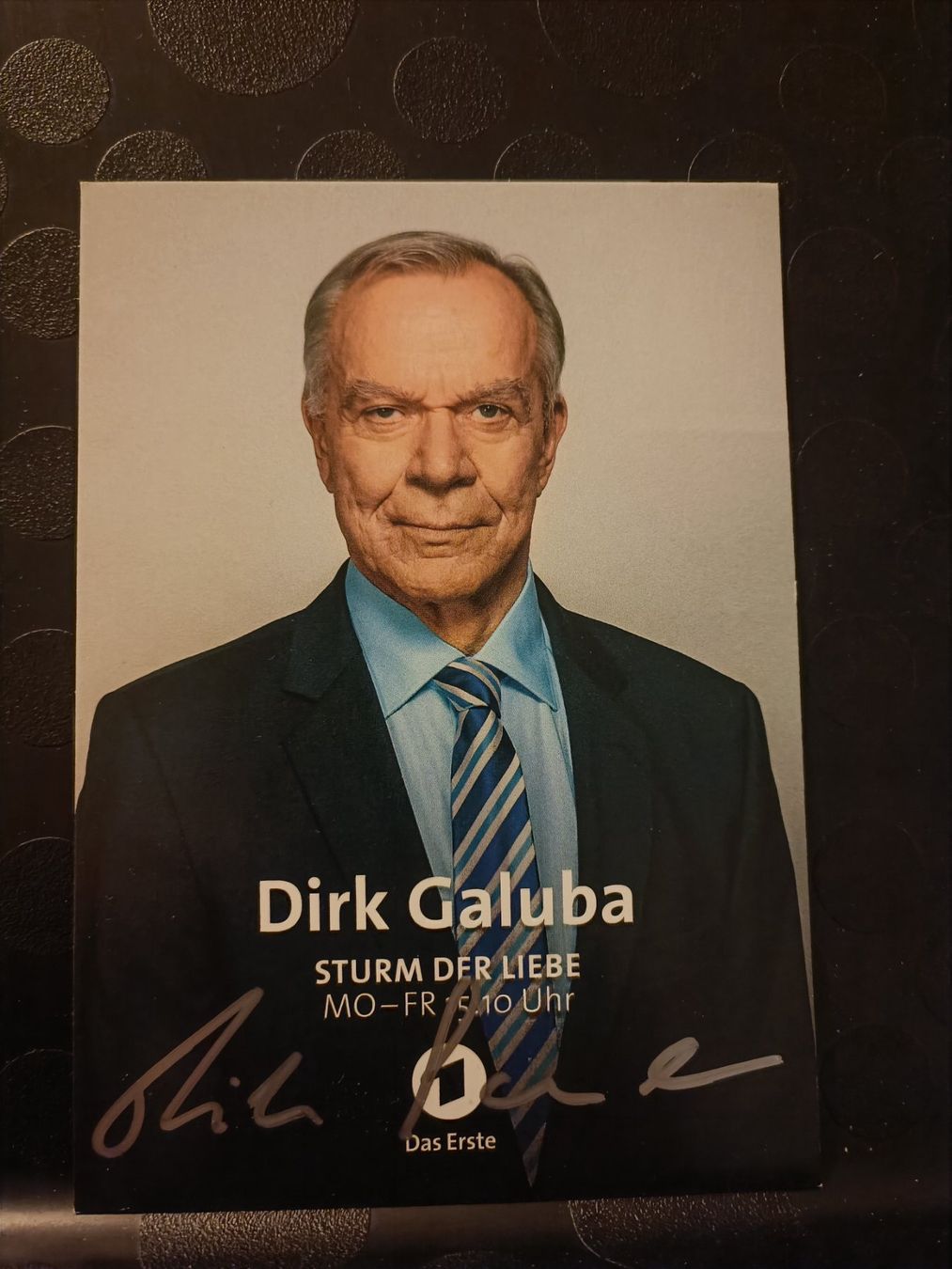 Autographes: Dirk Galuba - handsigniert - Sturm der Liebe – D'occasion à Menziken par Artographs