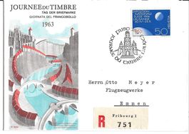 Tag der Briefmarke 1963, R-Brief, Sonderbrief