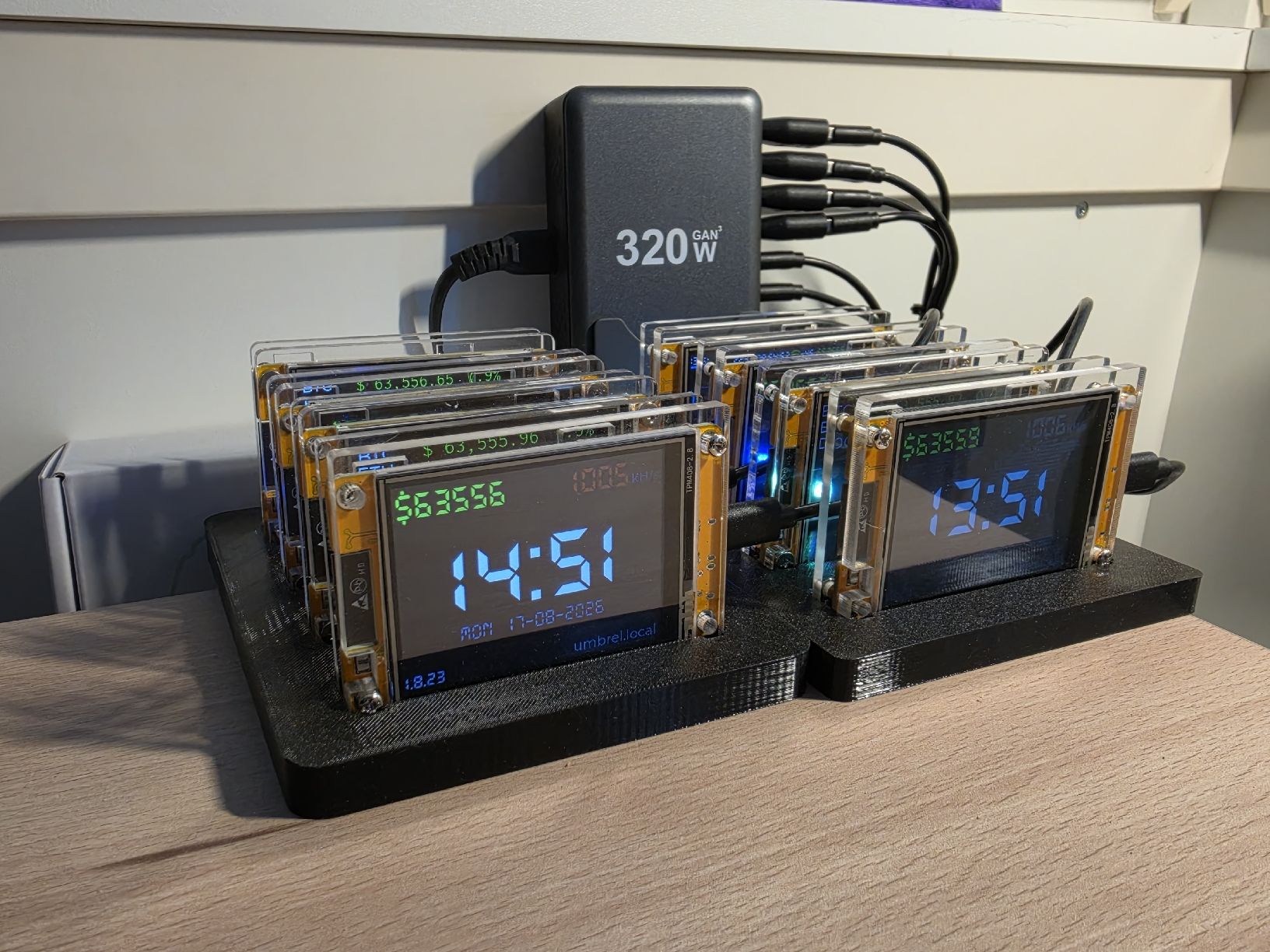 Coin Miner: NMminer "Farm" mit 8 Minern – Gebraucht aus Frutigen von floydian83