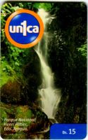 Telefonkarte "Wasserfall". Venezuela
