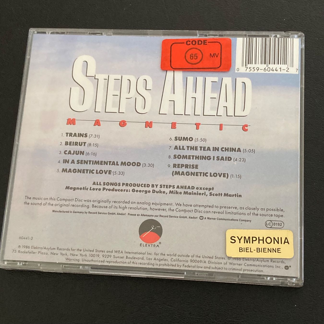 CD: Steps Ahead - Magnetic – Usato da Bern venduto da Ntsamina 1
