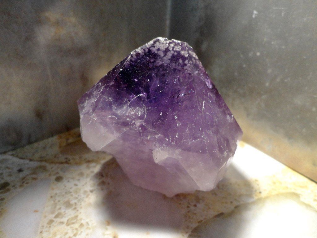 Pietre preziose: Amethyst  Spitze roh – Nuovo (secondo la descrizione) da Biberist venduto da Steine 1