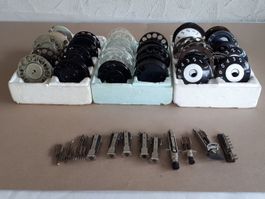Vintage Wählscheiben und Schalter Konvolut
