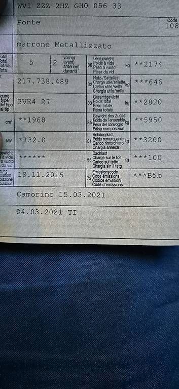 Volkswagen Cerchioni: 4 Wheels 16" 5x120 amarok new – Nuovo (secondo la descrizione) da Avegno venduto da joe_t96r 1