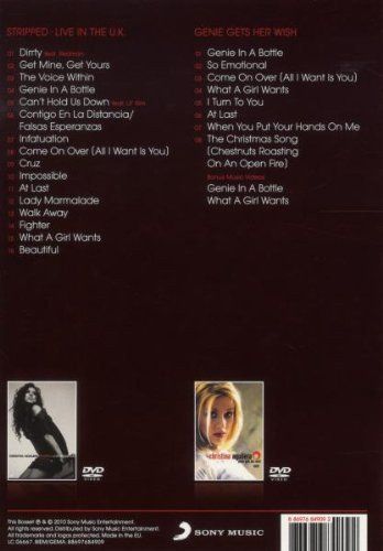 Tutti i DVDs: Aguilera Christina: 2 DVD Set – Nuovo e nell'imballaggio originale da Steinhausen venduto da Vilivinili 1
