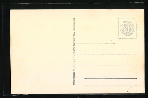 Cartes postales: AK Vallorbe, Ortsansicht mit Umland – D'occasion à Berlin par bartko-reher 1