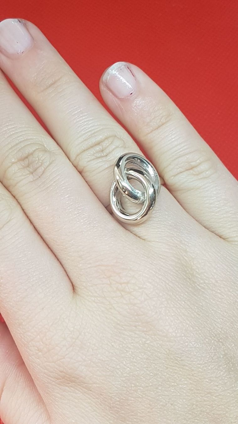 Anelli: 750 Weissgold Designerring – Nuovo (secondo la descrizione) da Unterägeri venduto da Altgoldschmuck 3