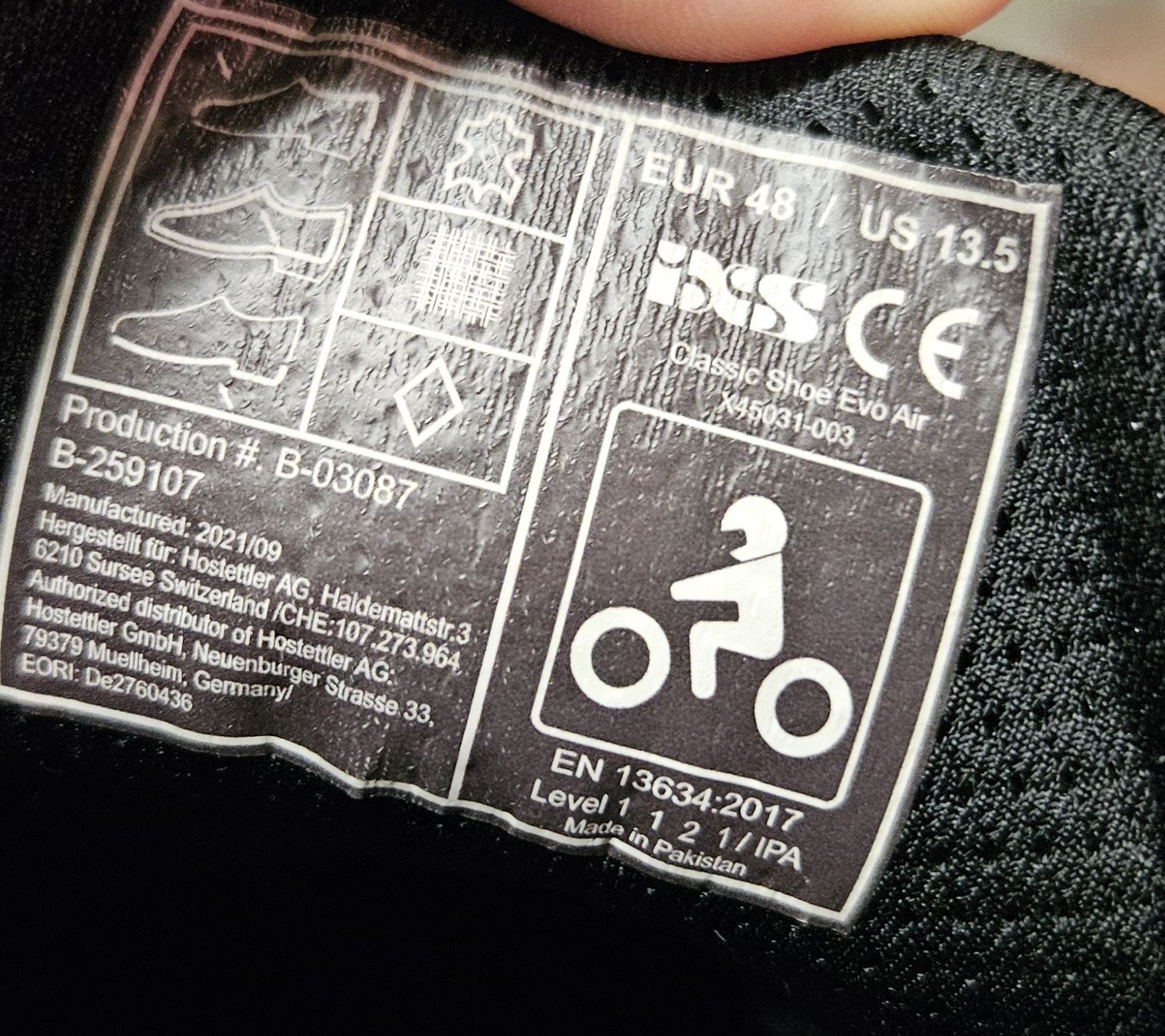 IXS Scarpe da uomo: Motorradschuhe Sommer IXS – Usato da Buochs venduto da buochser6 4