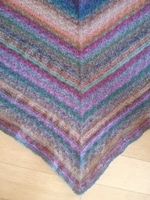 Schultertuch handgestrickt "Butterfly"   NEU