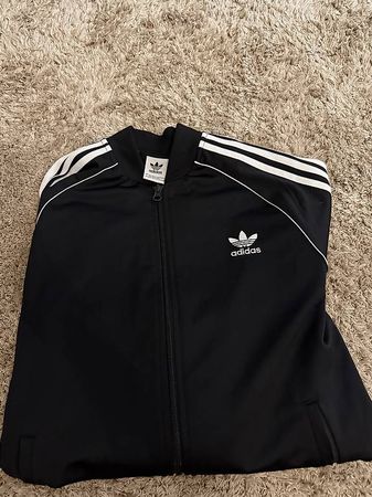 Adidas Sweatjacke - schwarz