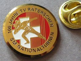 PIN SPORT SCHWEIZ SM NATIONALTURNEN 100 JAHRE TV RÄTERSCHEN