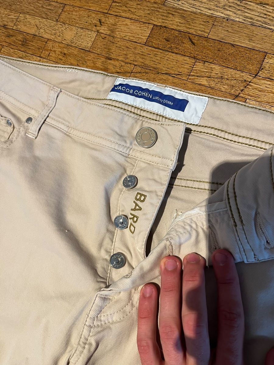 Jacob Cohën Pantalons: Jacob Cohen Biege Chino/Jeans/Hose – Neuf avec emballage d'origine à Genève par SG_73 4