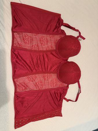 Triumph BH /Korsett rot, Grösse 80B -