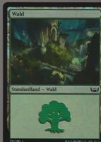 TCG Magic The Gathering MTG De SNC BASIC LANDS 271 FOIL Wald
