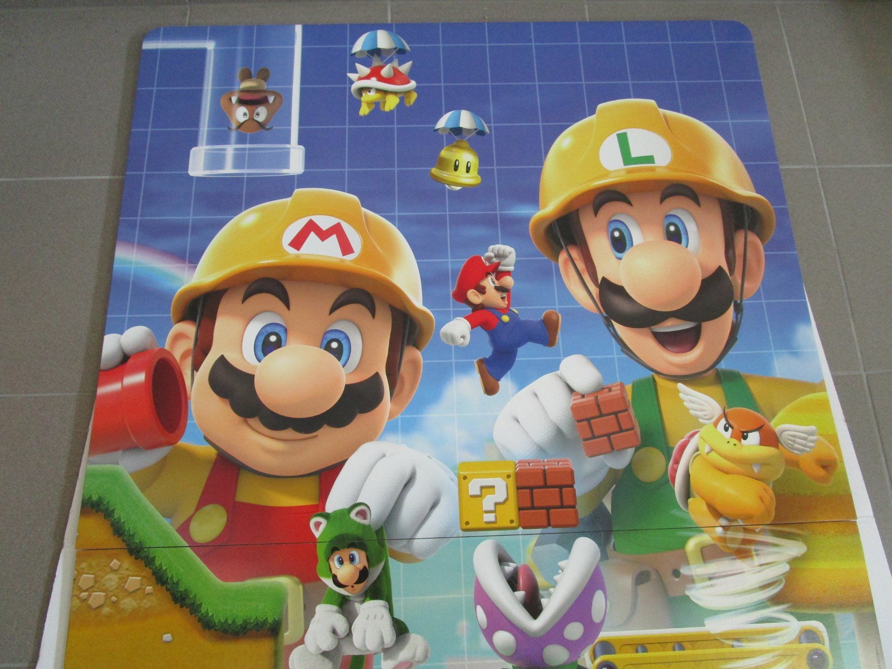 Spiele: Kartondisplay Super Mario Maker 2 Nintendo Switch NEU – Neu und originalverpackt aus Goldau von agestuffer 1