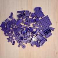 LEGO Bausteine violett gemischt 80 g