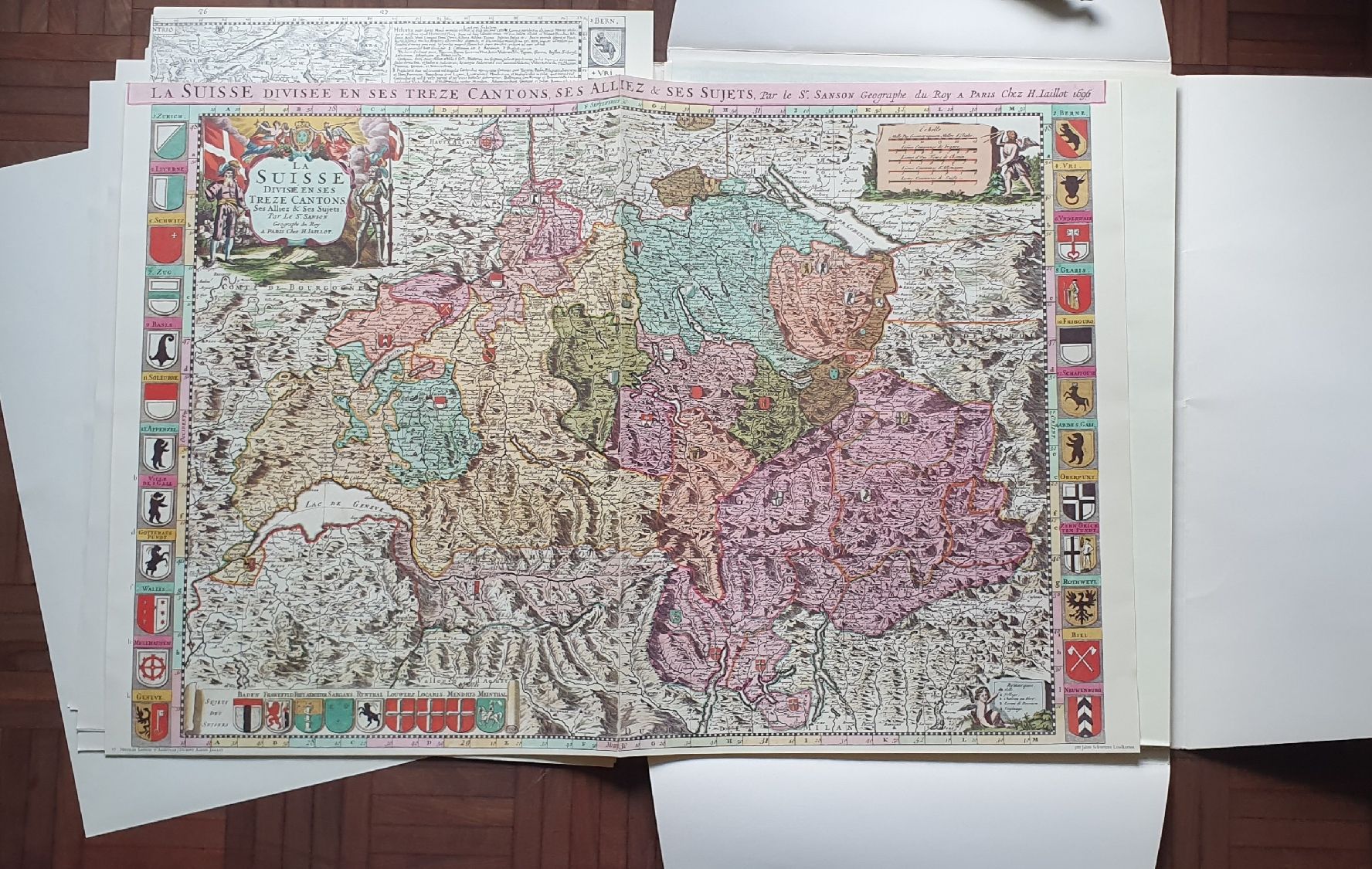 Cartine & Atlanti: 500 Jahre Schweizer Landkarten - ORELL FÜSSLI – Usato da Kreuzlingen venduto da Rschweiz1 6
