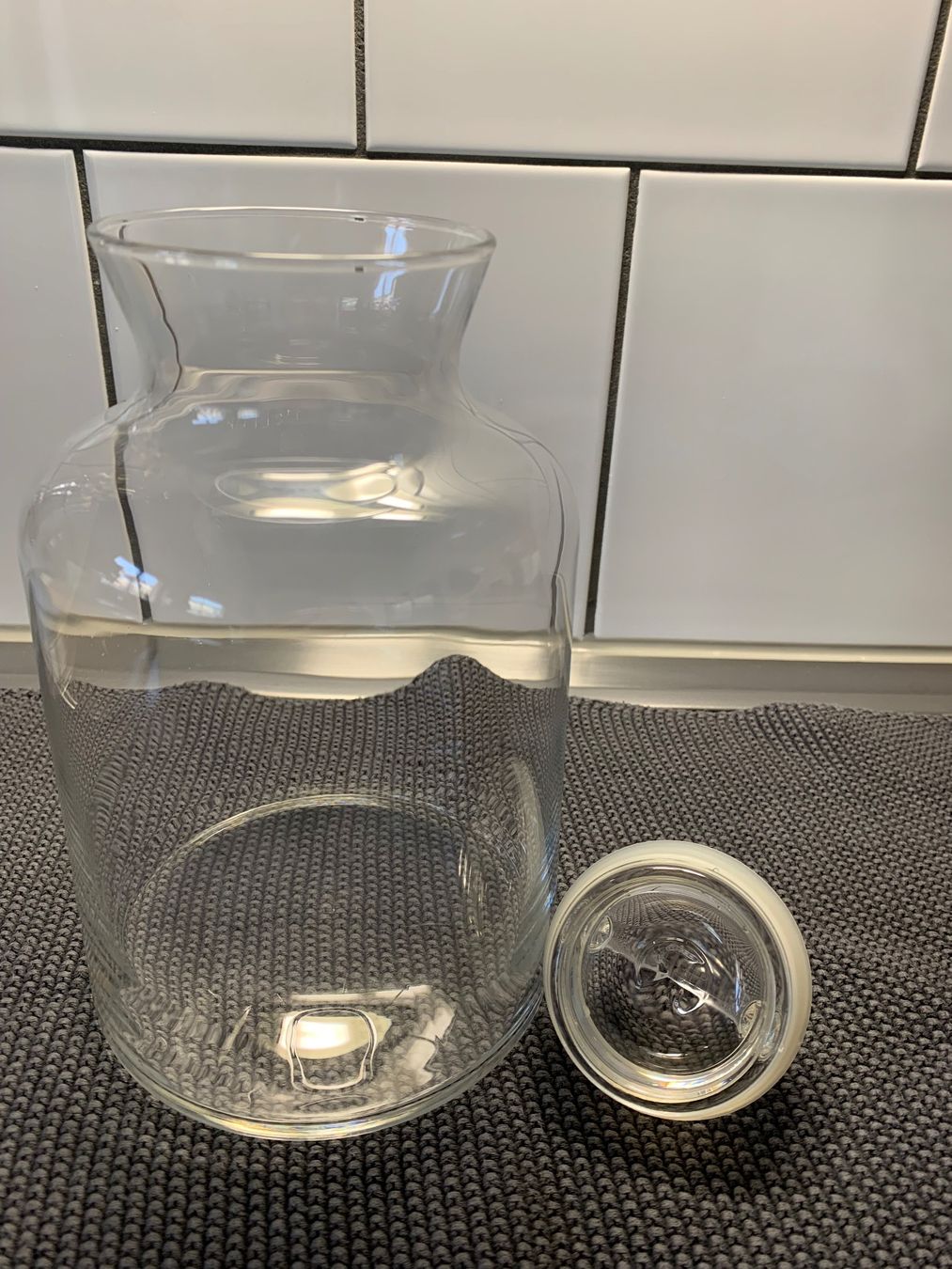 Bicchieri: Vorratsdose mit Deckel, Glas – Nuovo (secondo la descrizione) da Winterthur venduto da Dagmar-Steffen011 2