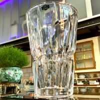 ST.LOUIS FRANCE VINTAGE XXL BLEIKRISTALLVASE, 8,4 KG, TRAUM