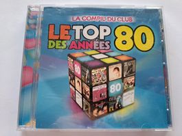 Cd Le top des années 80 - La compil du club 