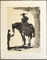 Pablo Picasso - Originale Vintage-Lithographie von 1961
