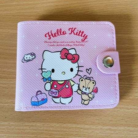 Hello Kitty Portemonnaie - mit Druckknopfverschluss