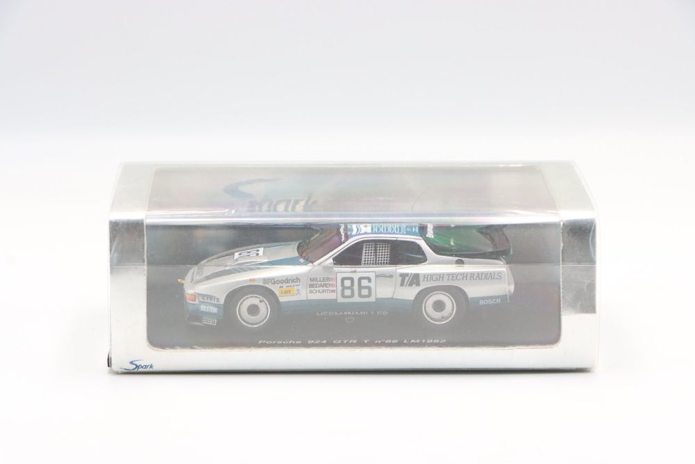 Porsche 924 GTR N°84 Le Mans 1982 - Spark 1/43 - Modèle De Collection (sans Boîte)