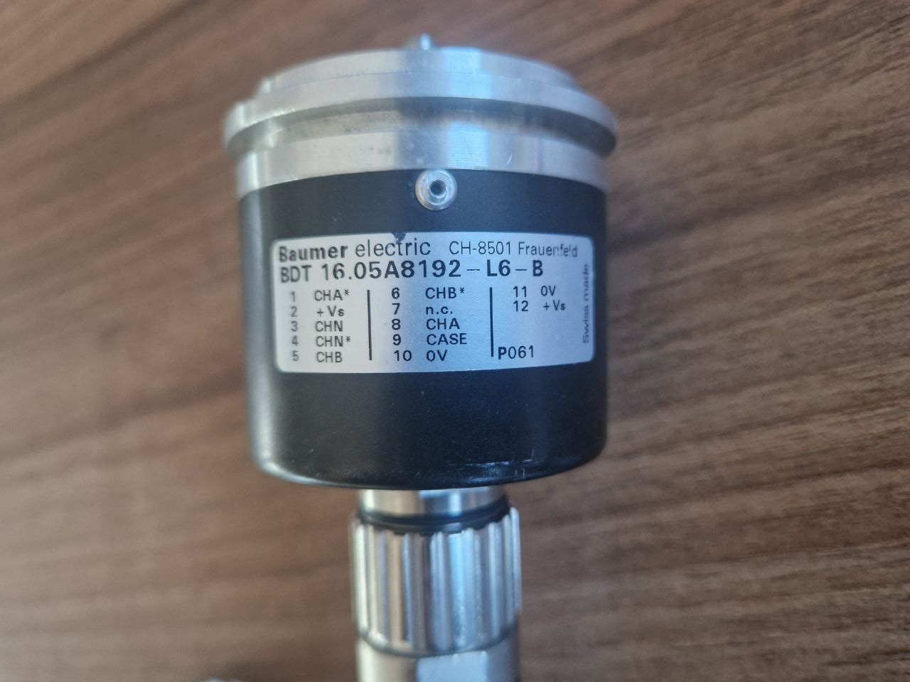 Componenti elettronici: Baumer electric Drehgeber BDT 16.05A8192-L6-B – Usato da Wiesendangen venduto da 27viper27 1