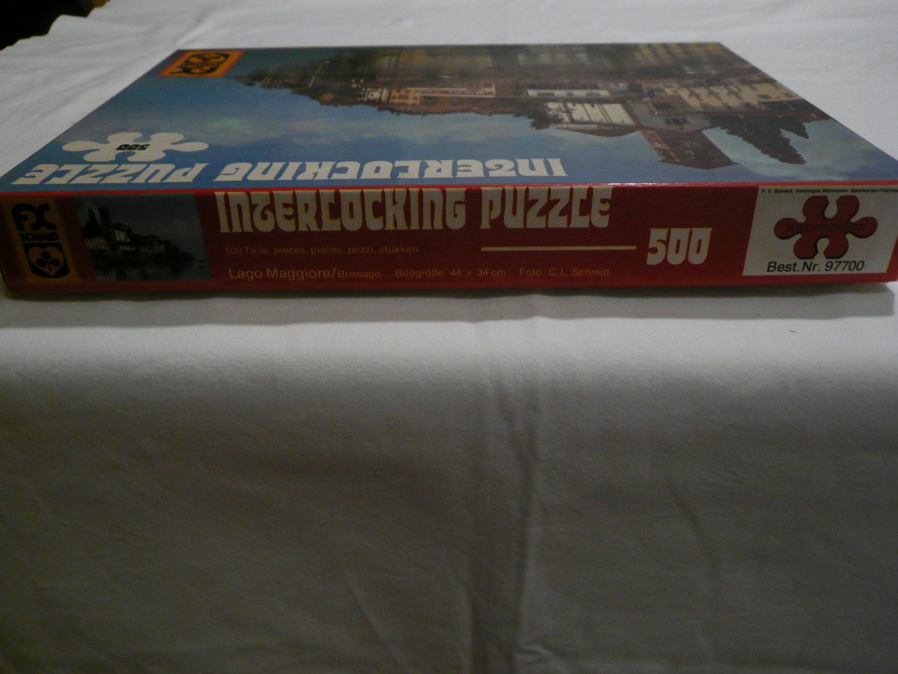 Puzzle: Schmid Interlocking Puzzle, Lago Maggiore Nr. 97 700 – Usato da Rotkreuz venduto da Busa17 2
