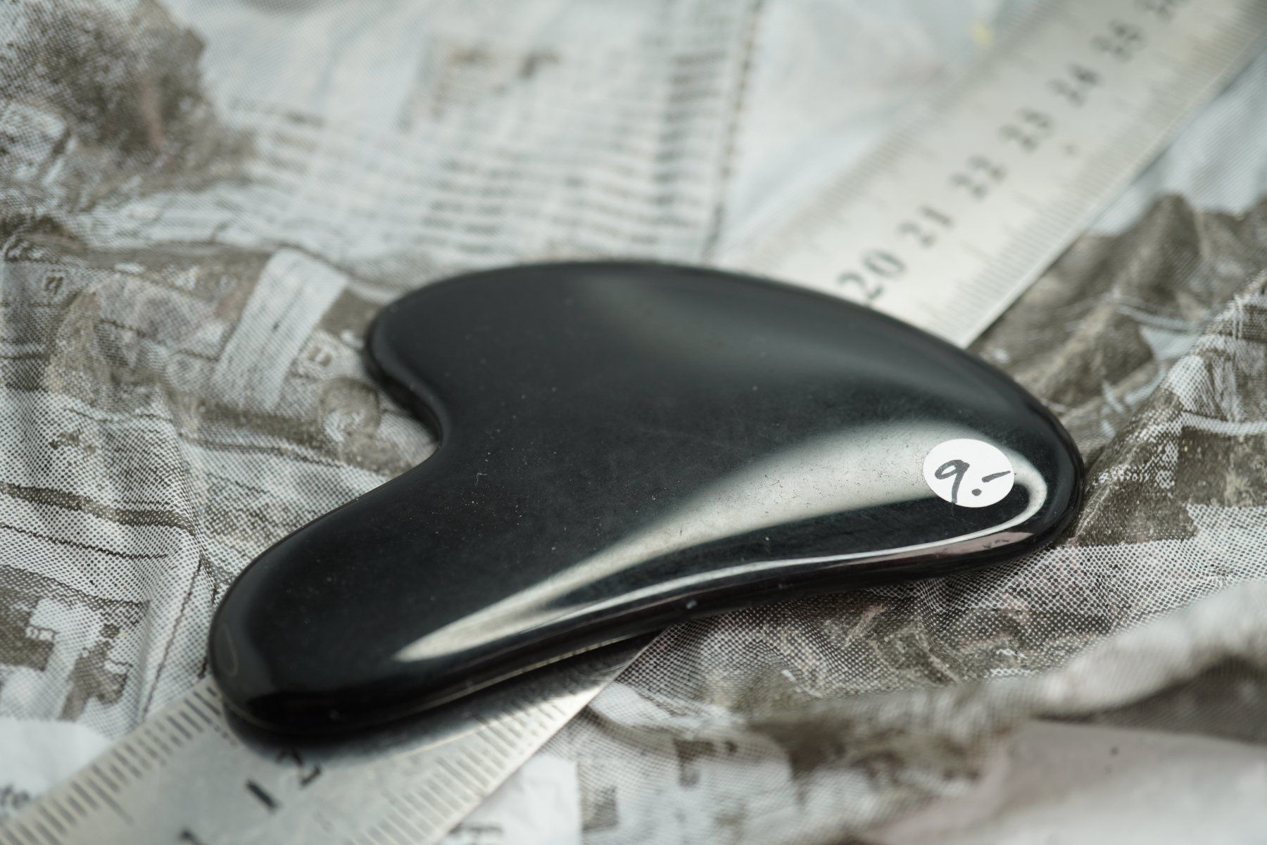 Minerali & Pietre curative: Gua Sha Massage-Stein Obsidian       ab 1.- – Nuovo e nell'imballaggio originale da Eschenbach SG venduto da topstone 5