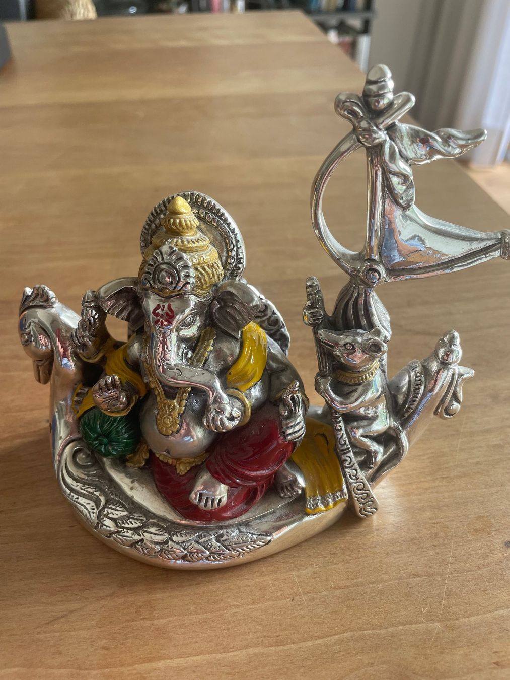 Figuren: Wunderschöne Ganesha Figur, 999 Silber, Indien – Neu (gemäss Beschreibung) aus Schiers von Flipi4