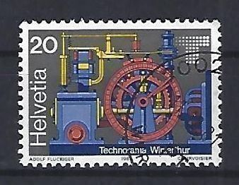 Alle Briefmarken: 1981 -  Technorama der Schweiz – Gebraucht aus Schaffhausen von poststamp