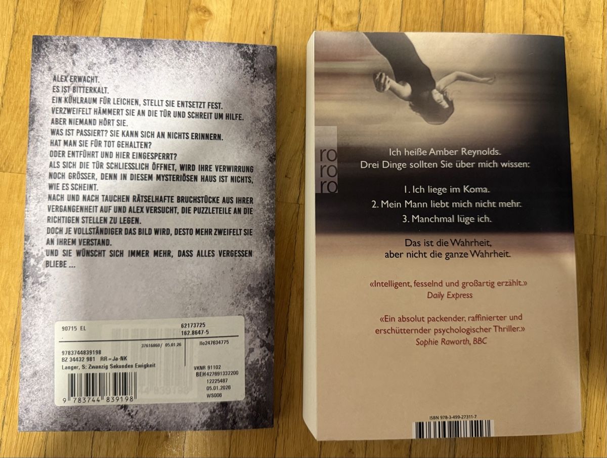 Libri:  Psychothriller – Nuovo (secondo la descrizione) da Heerbrugg venduto da Sabiiiii 1