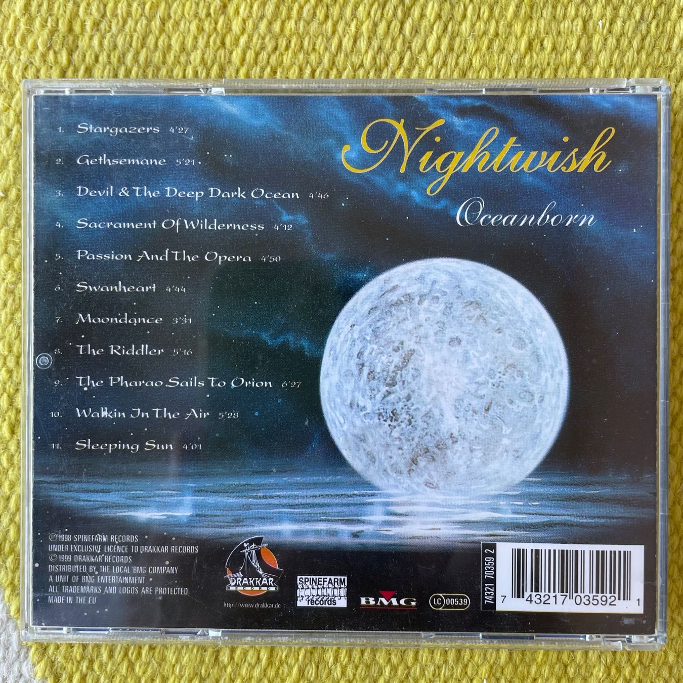 CD: NIGHTWISH-OCEANBORN – Usato da Rorschacherberg venduto da CD-Roli 1