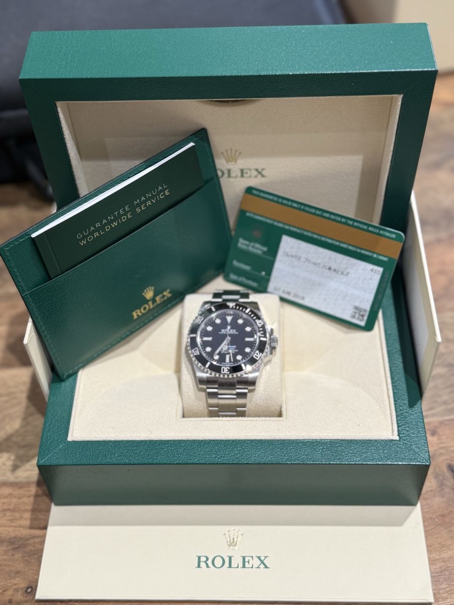 Rolex Uhren: Rolex Submariner no Date / Ref 114060 Jg. 2018 – Gebraucht aus Adlikon b.Regensdf von GPITIME 1