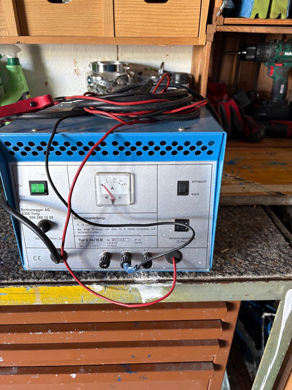 Batterie-Ladegeräte: Batterieladegerät 6 - 12 - 24 Volt – Gebraucht aus liestal von Palacomorelo 1