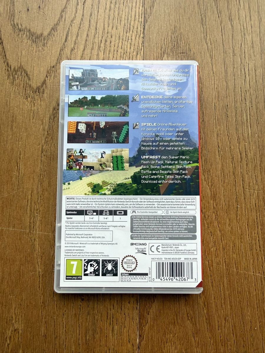 Nintendo Giochi: Minecraft / Nintendo Switch – Usato da Läufelfingen venduto da Seraphim13 1