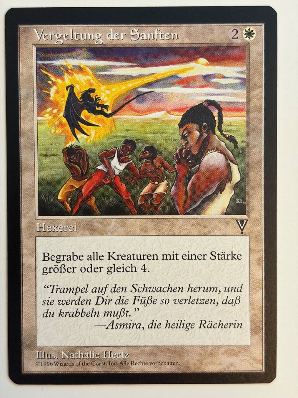 Magic The Gathering Sammelbilder & Trading cards: Vergeltung der Sanften - Visions – Gebraucht aus Bonstetten von ddiederichs