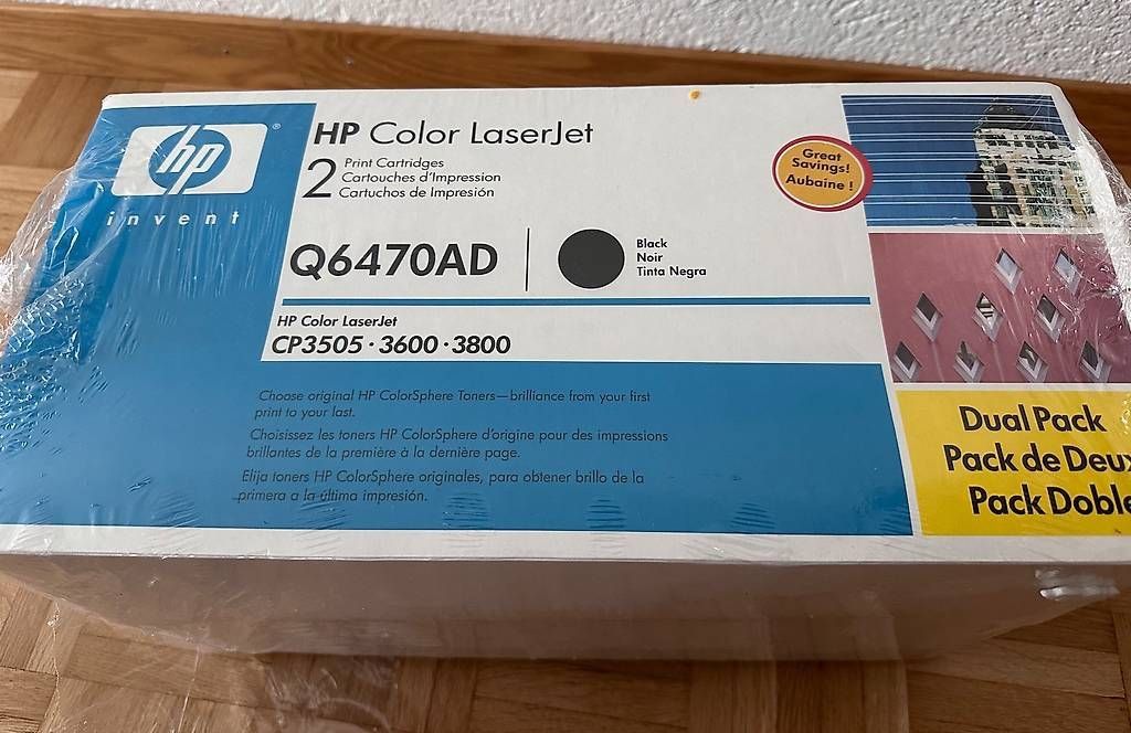Cartucce per stampanti & toner: HP 2 Toner Q6470A.Black – Nuovo e nell'imballaggio originale da Wabern venduto da and_59x7 1