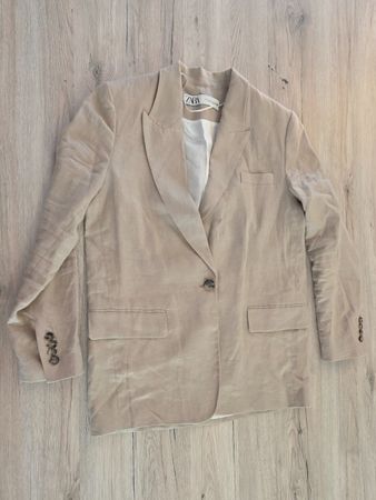 Blazer für Damen Grösse S, Beige