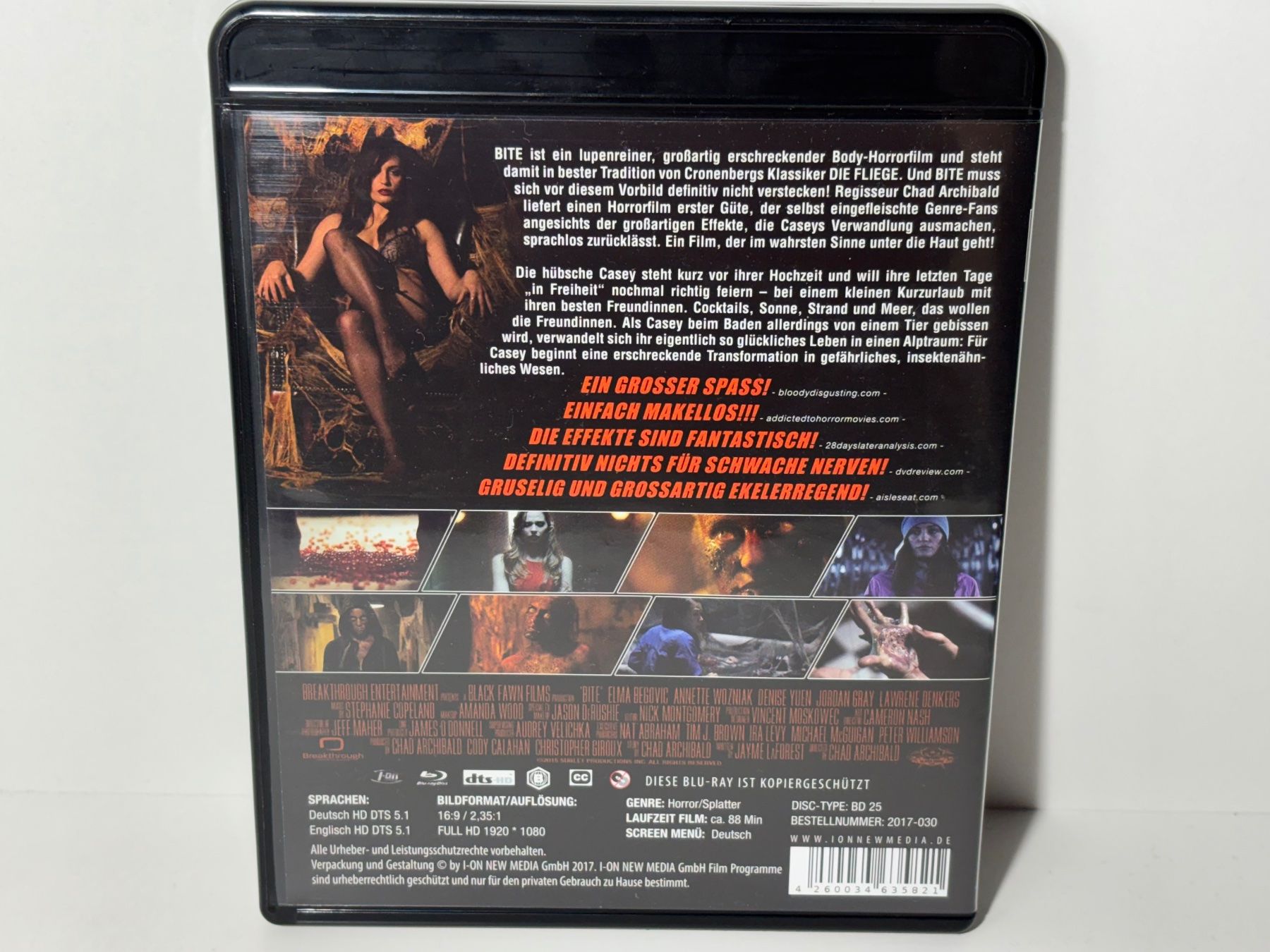Tutti i DVDs: Bite Blu Ray – Usato da Wilderswil venduto da Sstriker 1