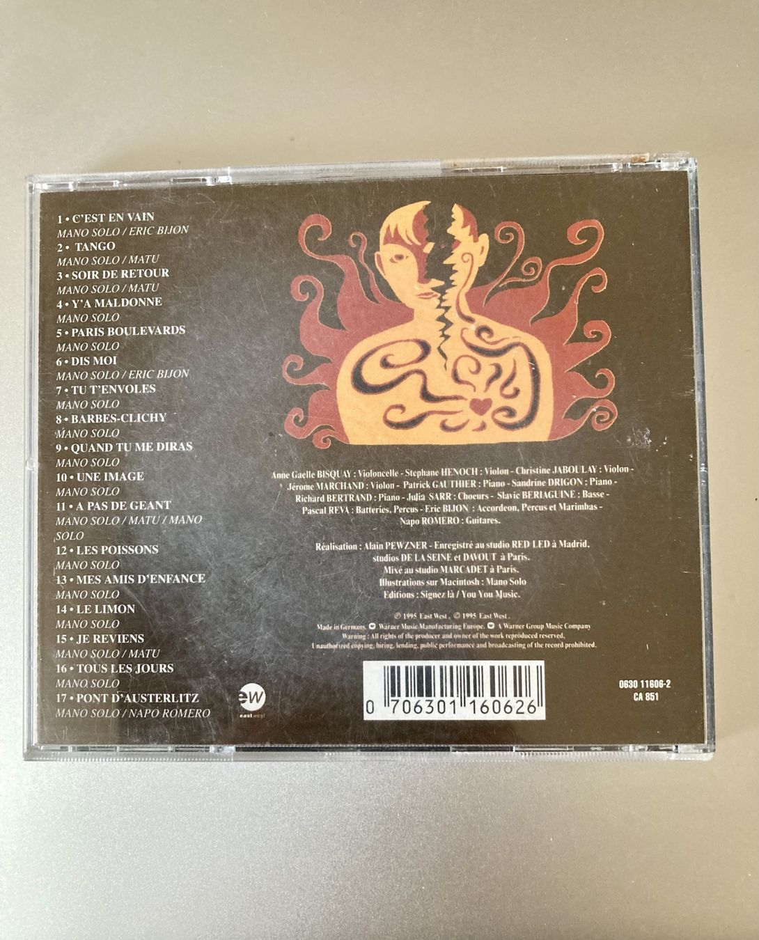 CDs: Mano Solo - Les années sombres – Gebraucht aus Neuchâtel von Rougesky 1