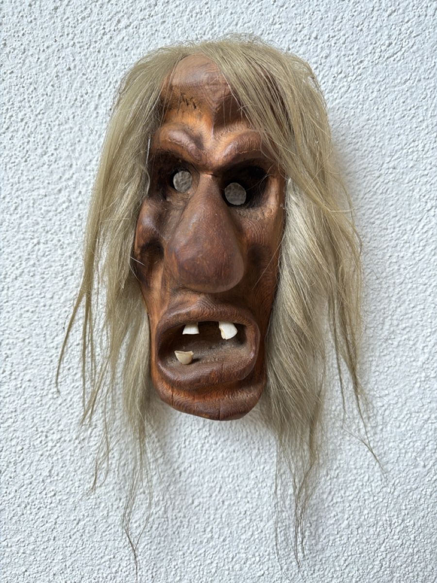 Sonstige Antiquitäten & Kunst: Lötschentaler Holzmaske  – Gebraucht aus Biberist von Momo33