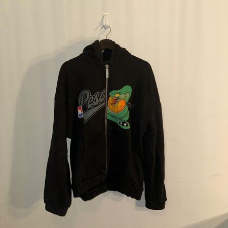 Peso Snake Zip Hoodie (Black)
